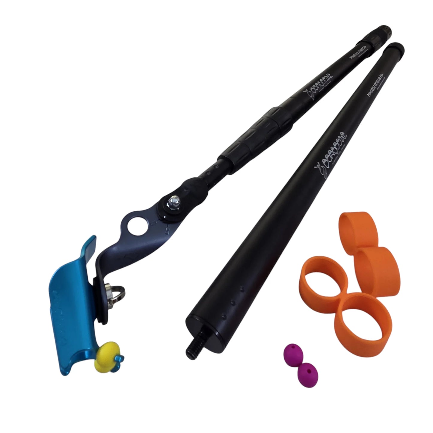 Pongoose Climber 550+ 3-in-1 Clipstick / Stick Clip - with Extender and 2 x Coupling Bands