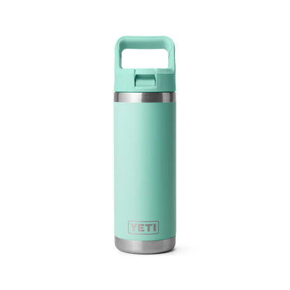 Rambler 18 Oz Colour Straw Bottle