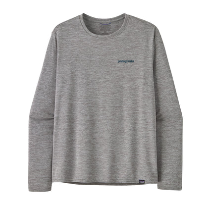 Mens's Long-Sleeved Capilene Cool Daily Graphic Shirt - Waters