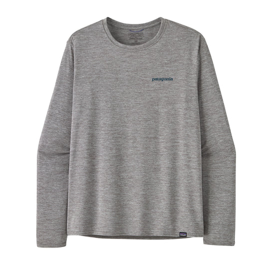 Mens's Long-Sleeved Capilene Cool Daily Graphic Shirt - Waters