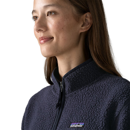 Women's Retro Pile Marsupial Fleece Pullover