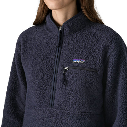 Women's Retro Pile Marsupial Fleece Pullover
