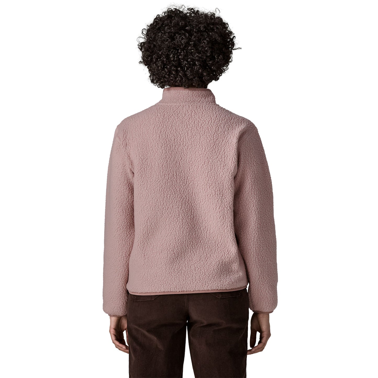 Women's Retro Pile Marsupial Fleece Pullover