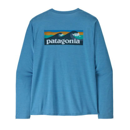 Men's Long-Sleeved Capilene® Cool Daily Shirt - Boardshort Logo