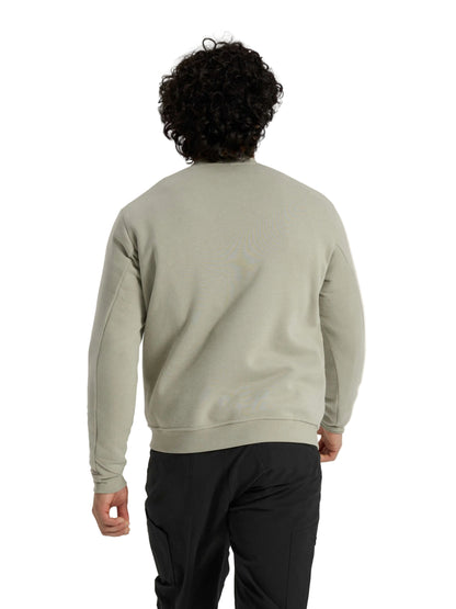 Emblem Fleece Crew Neck Pullover Men's