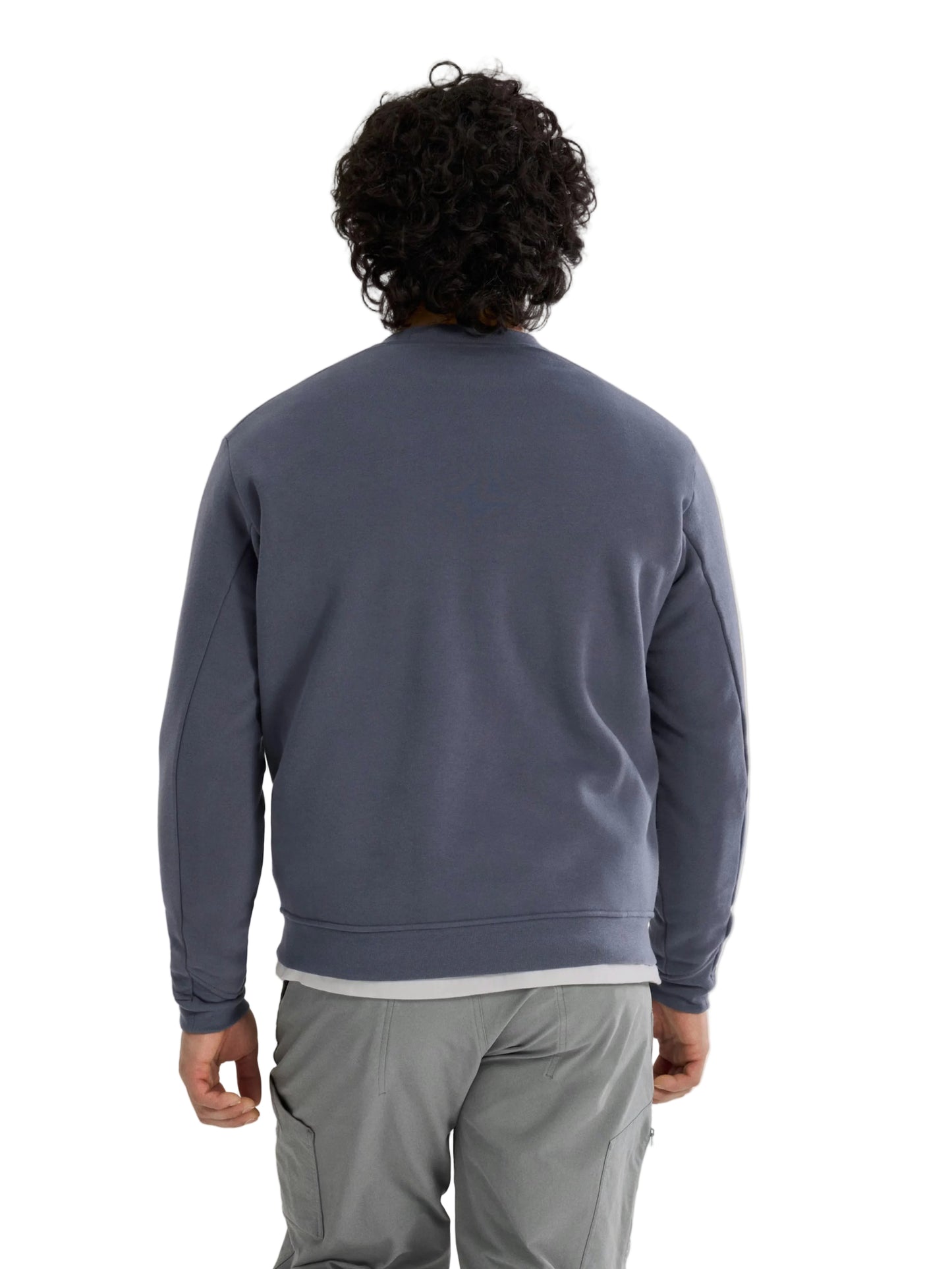 Emblem Fleece Crew Neck Pullover Men's