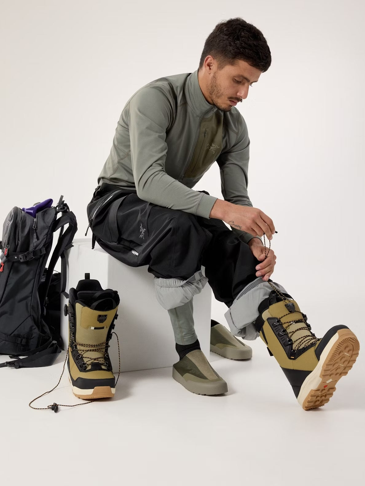 Rho LT Zip Neck Men's