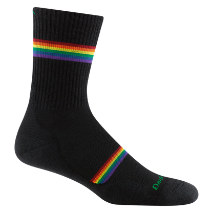 Leichte Prism Micro Crew-Laufsocken für Herren