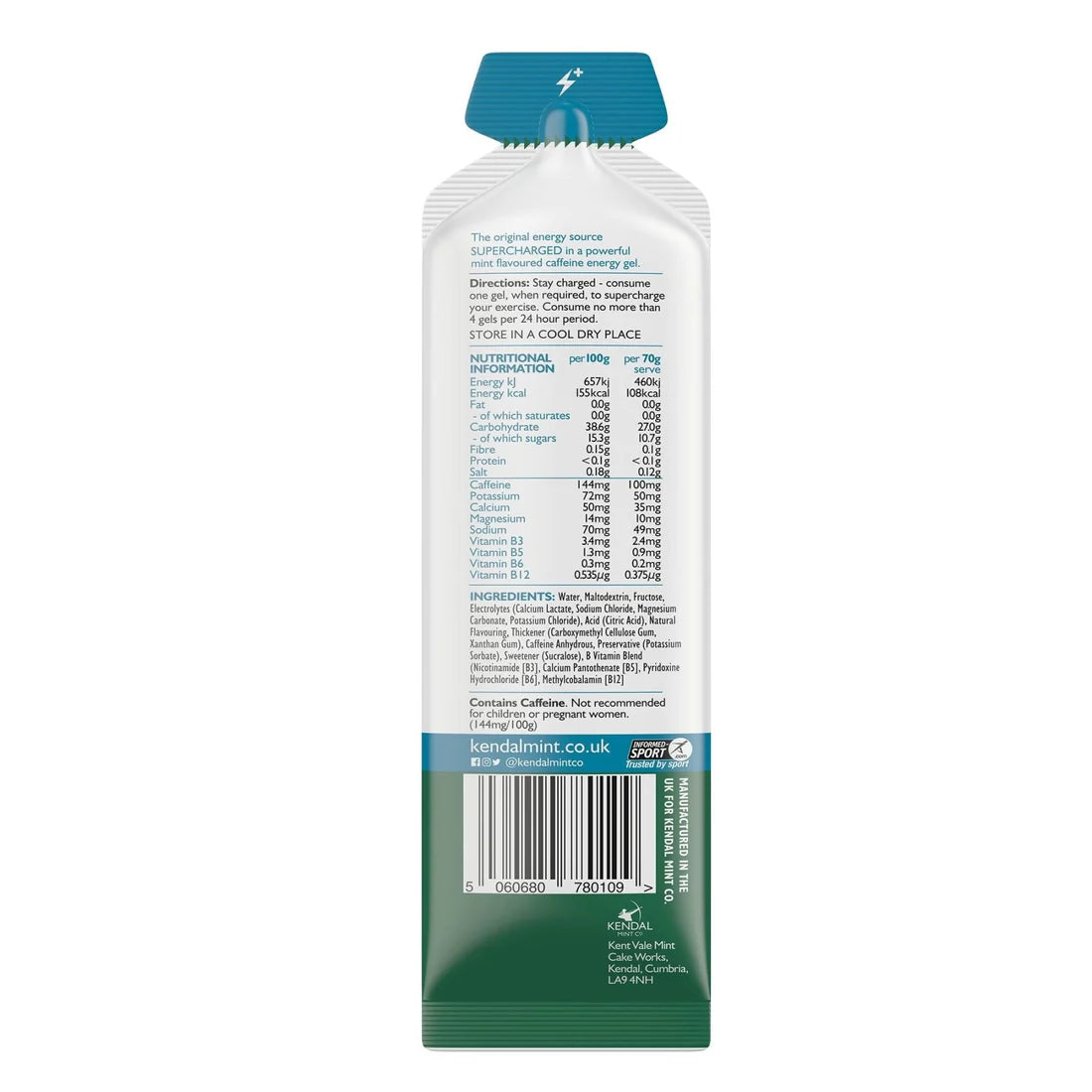 KMC NRG GEL Energy Gel 70g