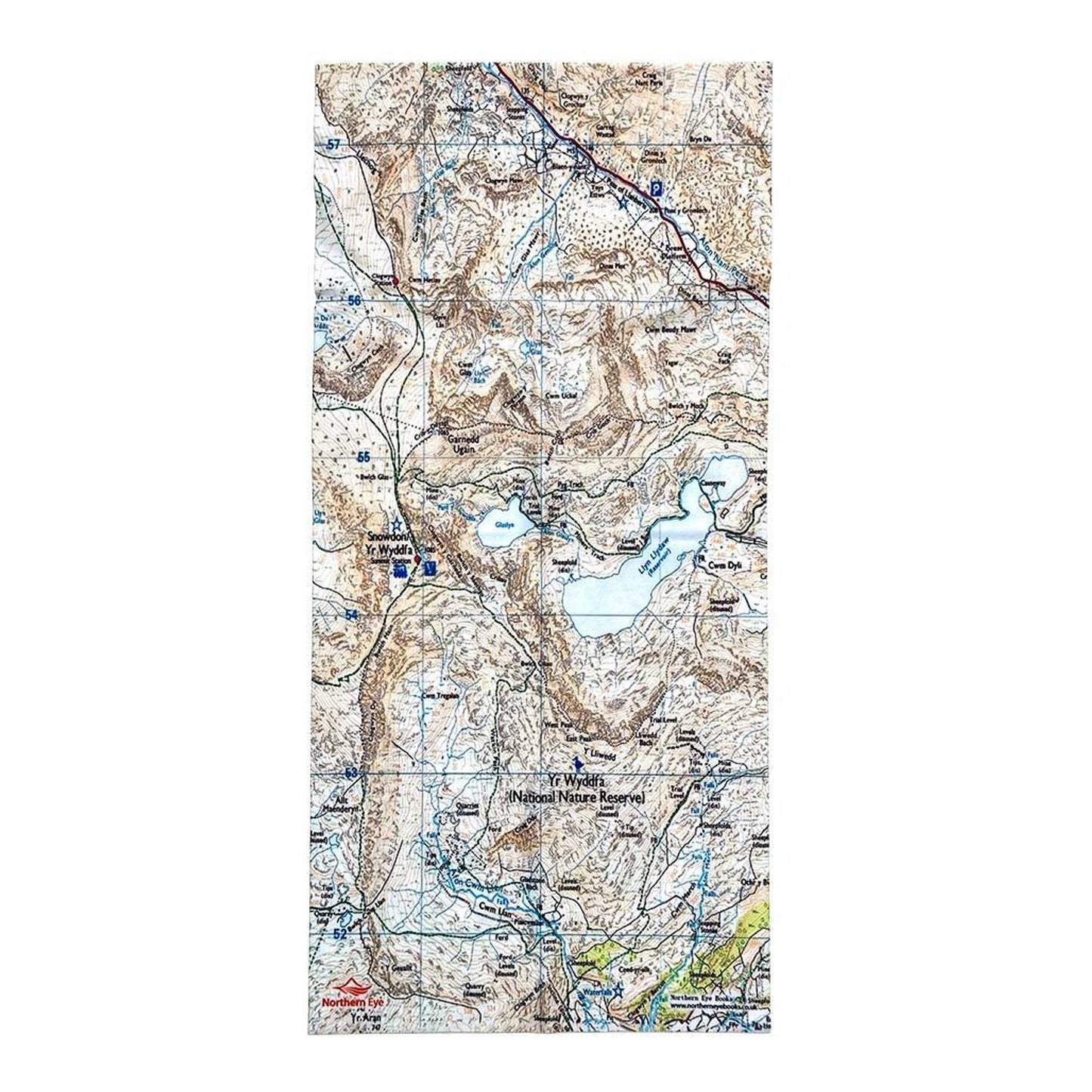 Snowdon OS Map Snood